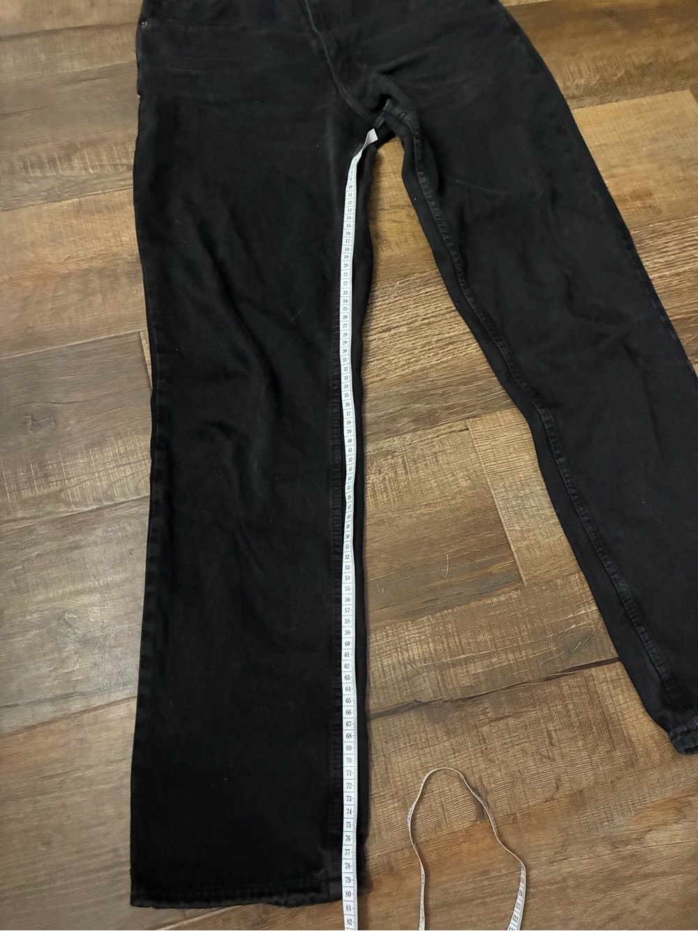 Valentino Black Slim Straight Men's Jeans - Picture 5 of 9